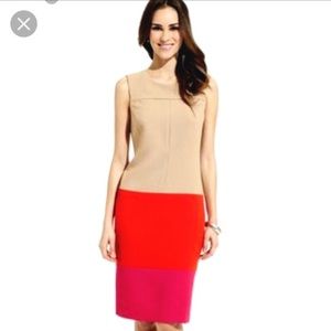 Jones New York Color Block Dress